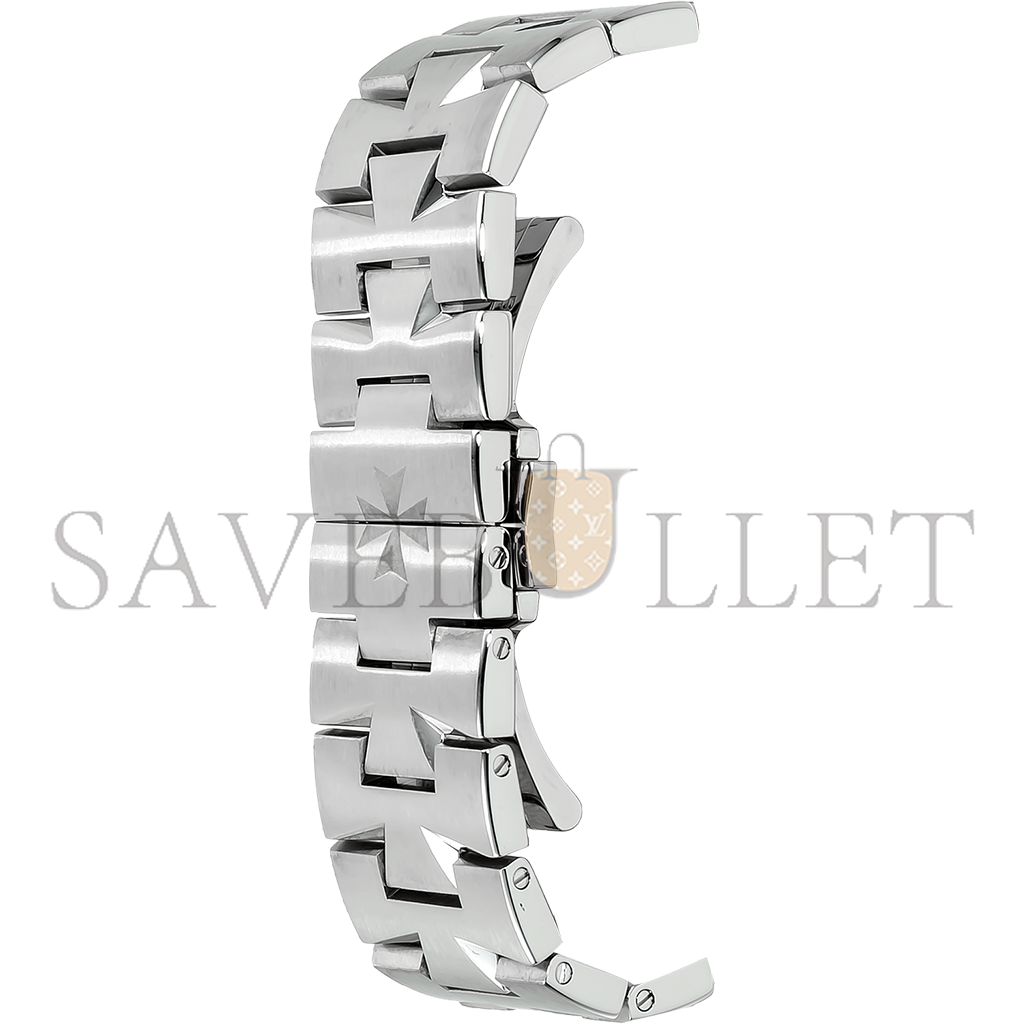 vacheron Co*sta*t*n rose gold and stainless steel automatic watch 47040/b01m